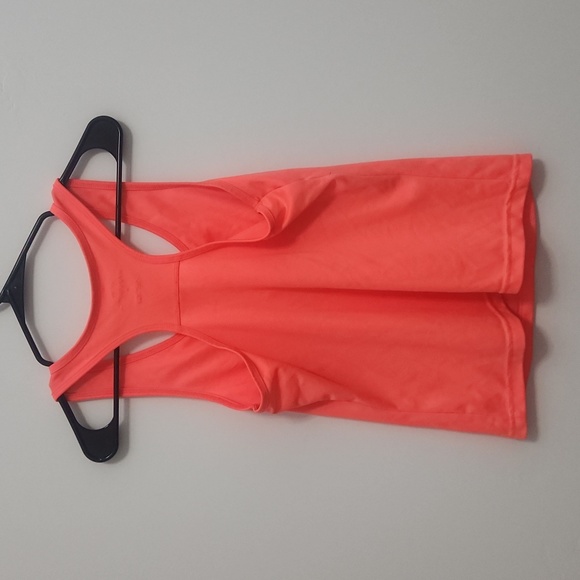 Exercise flourescent orange/pink blouse - Picture 3 of 4